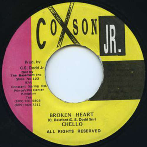 Cover Chello (3) - Broken Heart (7, Single) Schallplatten Ankauf