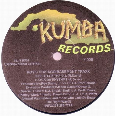Cover Roy Davis, Jr.* - Roy's Chicago Basement Traxx (12) Schallplatten Ankauf