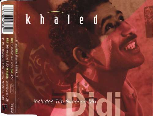 Cover Khaled - Didi (CD, Single) Schallplatten Ankauf