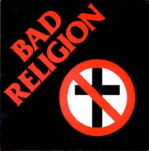 Cover Bad Religion - Bad Religion (7, EP, RE, Red) Schallplatten Ankauf