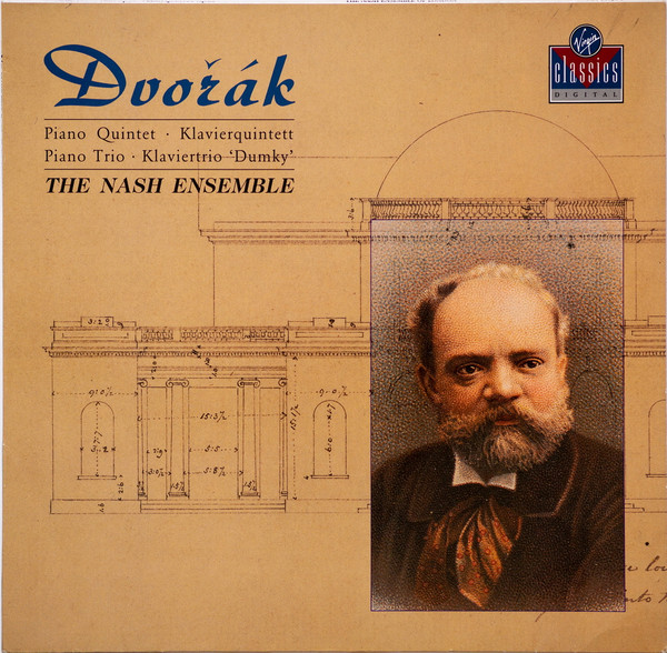 Cover Dvořák* - The Nash Ensemble - Piano Quintet · Klavierquintett / Piano Trio · Klaviertrio ‘Dumky’ (LP) Schallplatten Ankauf