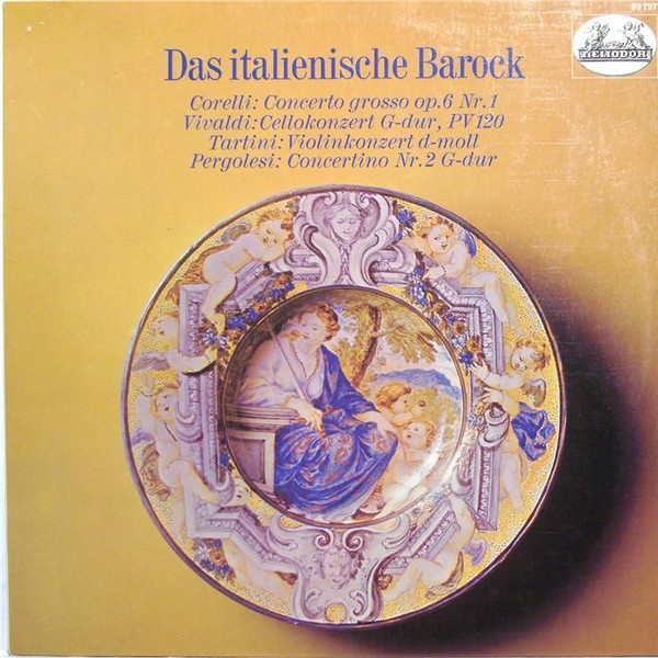 Cover Corelli* / Vivaldi* / Tartini* / Pergolesi* - Das Italienische Barock (LP, Comp) Schallplatten Ankauf