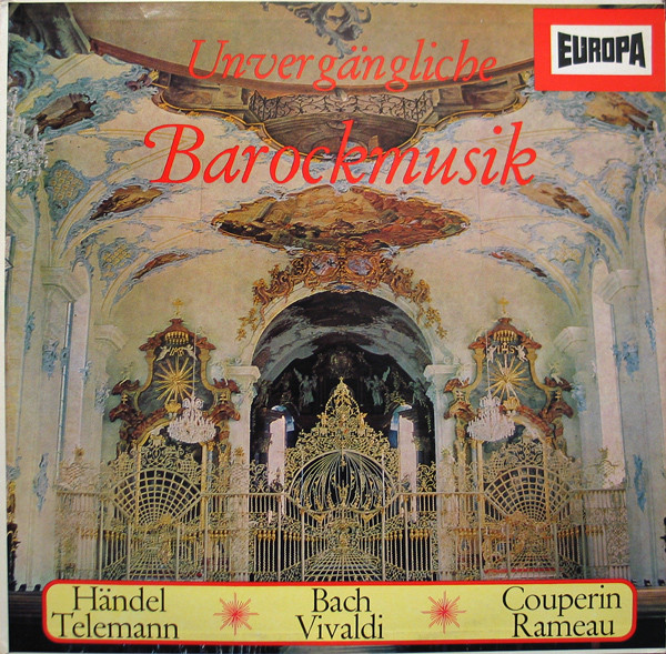 Cover Händel*, Bach*, Couperin*, Telemann*, Vivaldi*, Rameau* - Unvergängliche Barockmusik (LP) Schallplatten Ankauf