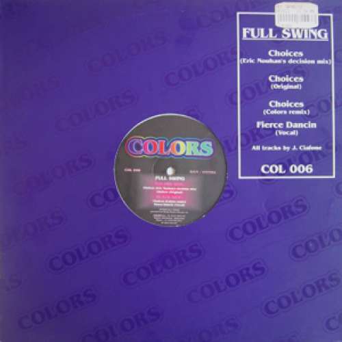 Cover Full Swing (3) - Choices (12) Schallplatten Ankauf