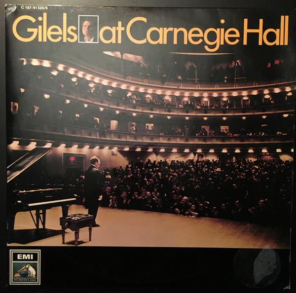Cover Gilels* - At Carnegie Hall (2xLP, Album) Schallplatten Ankauf