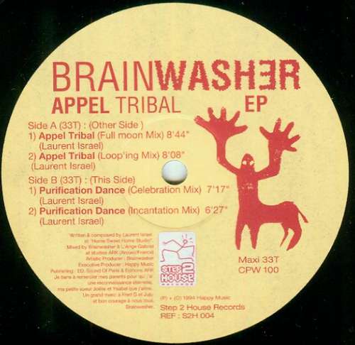 Cover Brainwasher - Appel Tribal EP (12, EP) Schallplatten Ankauf