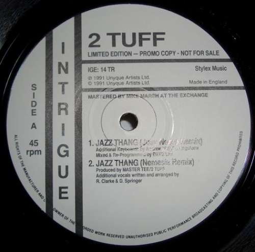 Cover 2 Tuff - Jazz Thang (Remixes) (12, Ltd, Promo) Schallplatten Ankauf