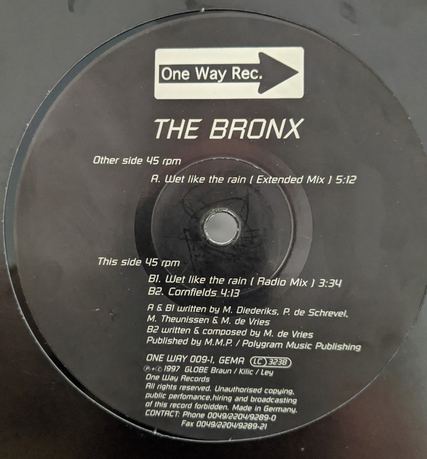 Bild The Bronx - Wet Like The Rain (12) Schallplatten Ankauf