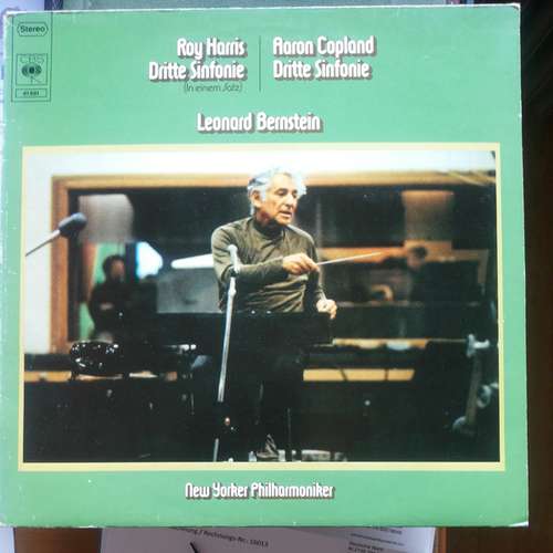 Cover Roy Harris / Aaron Copland - Leonard Bernstein / New Yorker Philharmoniker* - Dritte Sinfonie (In Einem Satz) / Dritte Sinfonie (LP, Comp) Schallplatten Ankauf