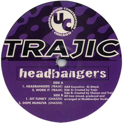 Cover Trajic* - Headbangers (12) Schallplatten Ankauf
