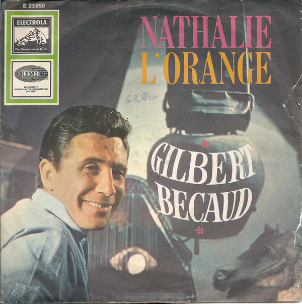 Bild Gilbert Bécaud - Nathalie / L'Orange (7, Single) Schallplatten Ankauf