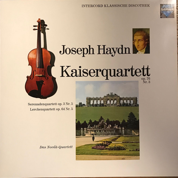 Cover Joseph Haydn, Novák Quartet - Kaiserquartett (LP) Schallplatten Ankauf