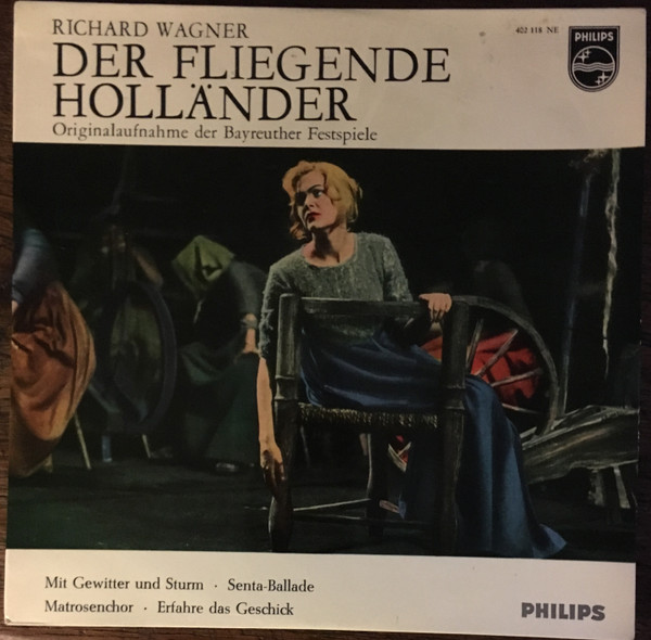Cover Richard Wagner - Der Fliegende Holländer - Originalaufnahme Der Bayreuther Festspiele (Opernquerschnitt) (7, Mono) Schallplatten Ankauf