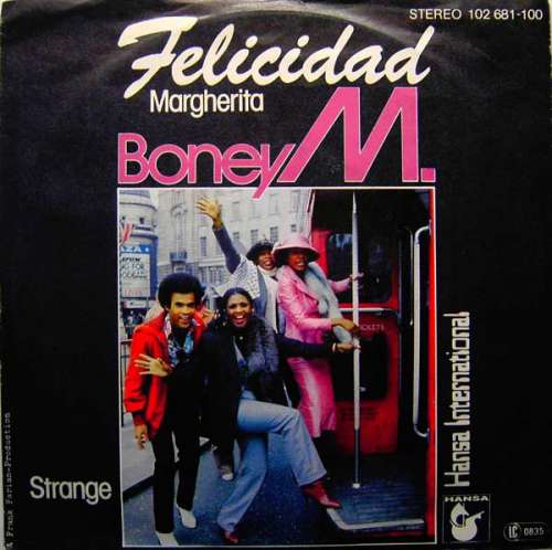 Cover Boney M. - Felicidad (Margherita)  (7, Single, Fir) Schallplatten Ankauf