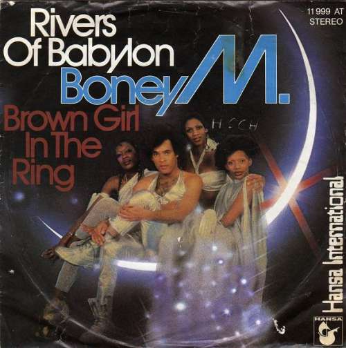 Cover Boney M. - Rivers Of Babylon / Brown Girl In The Ring (7, Single) Schallplatten Ankauf