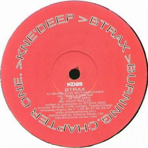 Cover BTrax - Burning.Chapter One. (12) Schallplatten Ankauf