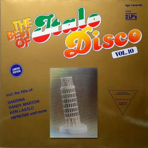 Cover The Best Of Italo-Disco Vol. 10 Schallplatten Ankauf