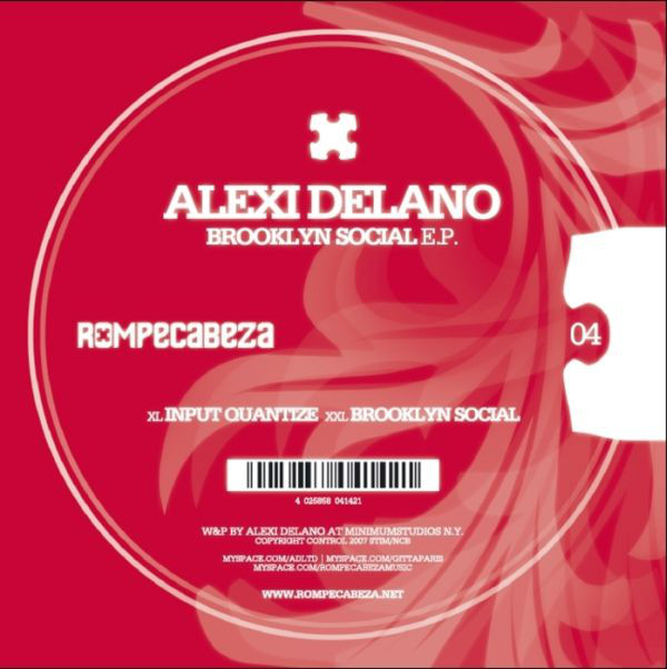 Cover Alexi Delano - Brooklyn Social E.P. (12, EP) Schallplatten Ankauf