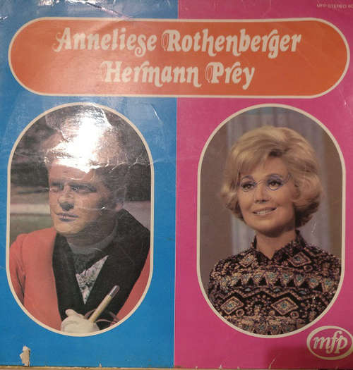 Cover Anneliese Rothenberger, Hermann Prey - Anneliese Rothenberger Und Hermann Prey Singen Volkslieder (LP) Schallplatten Ankauf
