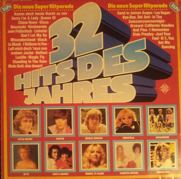Cover Various - 32 Hits Des Jahres (2xLP, Comp) Schallplatten Ankauf