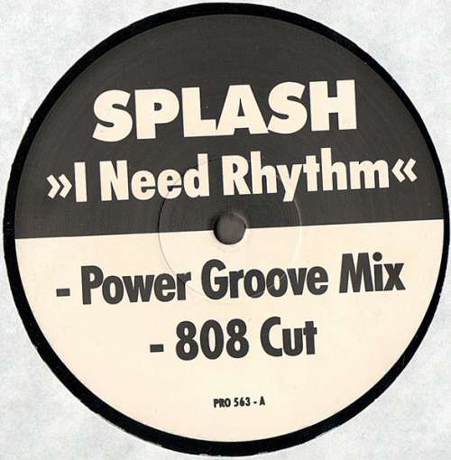 Cover Splash (3) - I Need Rhythm (12, Promo) Schallplatten Ankauf