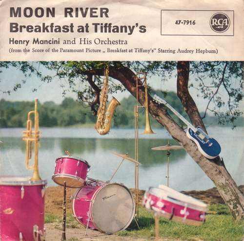 Cover Breakfast At Tiffany's / Moon River Schallplatten Ankauf