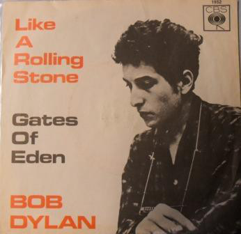 Cover Bob Dylan - Like A Rolling Stone / Gates Of Eden (7, Single) Schallplatten Ankauf