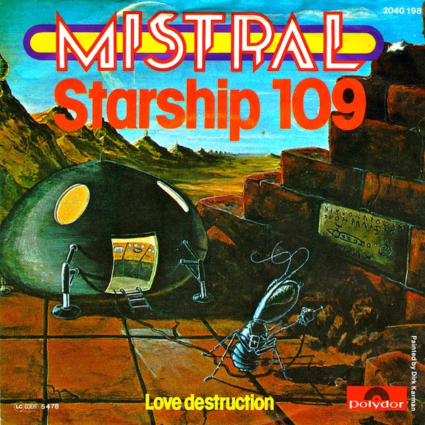 Cover Mistral (2) - Starship 109 (7, Single) Schallplatten Ankauf