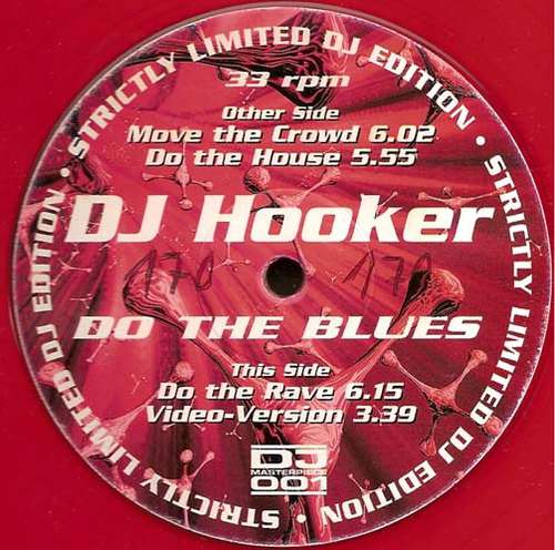 Cover DJ Hooker - Do The Blues! (12, Ltd, Red) Schallplatten Ankauf