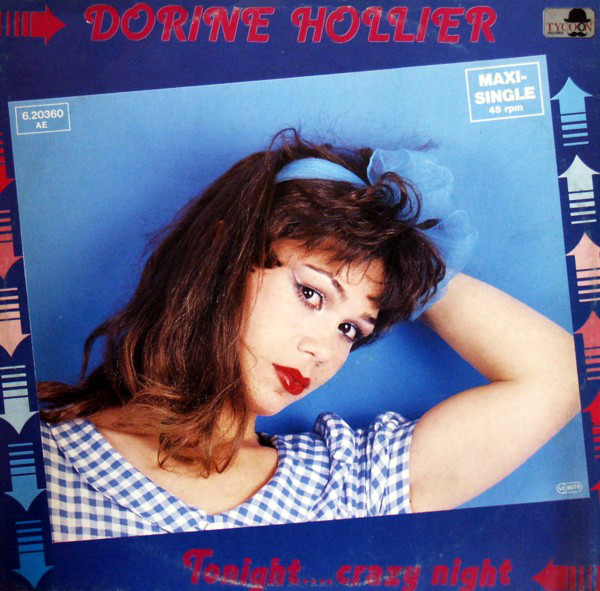 Cover Dorine Hollier - Tonight... Crazy Night (12, Maxi) Schallplatten Ankauf