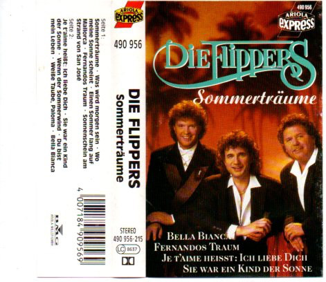 Bild Die Flippers - Sommerträume (Cass, Album) Schallplatten Ankauf