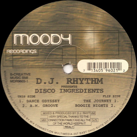 Bild D.J. Rhythm* - Disco Ingredients (12) Schallplatten Ankauf