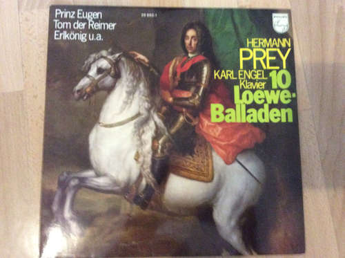 Cover Karl Engel, Hermann Prey - 10 Loewe-Balladen (LP) Schallplatten Ankauf