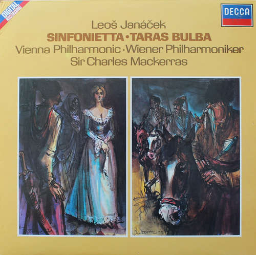 Cover Leoš Janáček, Wiener Philharmoniker · Sir Charles Mackerras - Sinfonietta / Taras Bulba (LP) Schallplatten Ankauf