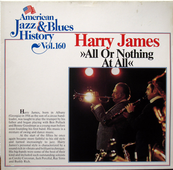 Cover Harry James (2) - All Or Nothing At All (LP, Comp) Schallplatten Ankauf