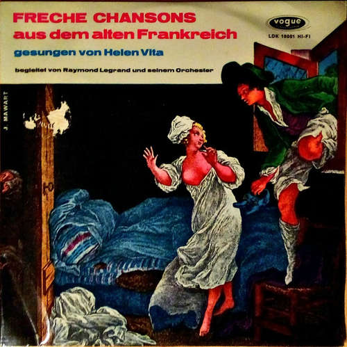 Cover Helen Vita - Freche Chansons Aus Dem Alten Frankreich (LP, Mono, RE) Schallplatten Ankauf