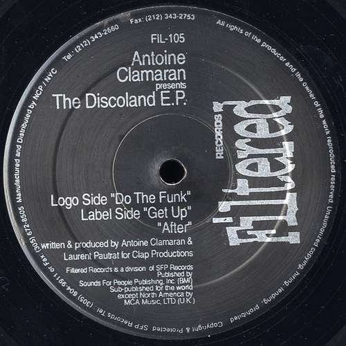 Cover Antoine Clamaran - The Discoland E.P. (12, EP) Schallplatten Ankauf