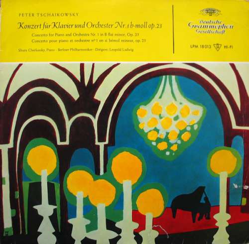 Cover Peter Tschaikowsky*, Shura Cherkassky, Berliner Philharmoniker, Leopold Ludwig - Konzert Für Klavier Und Orchester Nr. 1 B-Moll Op. 23 (LP, Mono) Schallplatten Ankauf