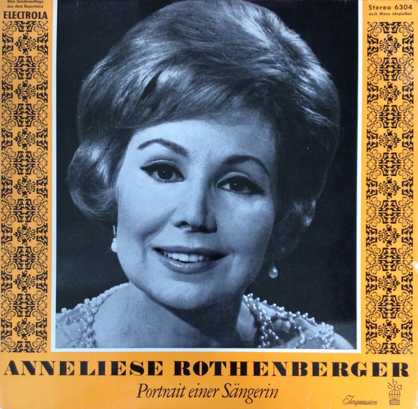 Cover Anneliese Rothenberger - Portrait Einer Sängerin (LP, Comp) Schallplatten Ankauf