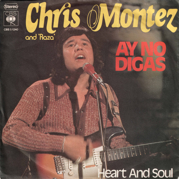 Cover Chris Montez And Raza - Ay No Digas (7) Schallplatten Ankauf