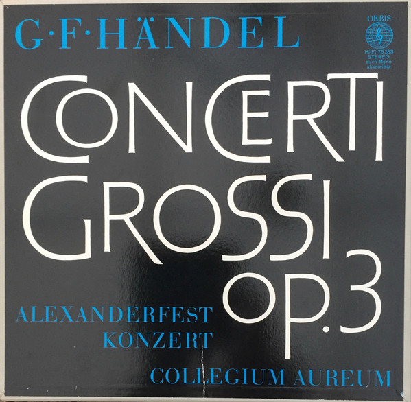 Bild Georg Friedrich Händel - Collegium Aureum - Concerti Grossi Op.3 (2xLP + Box) Schallplatten Ankauf