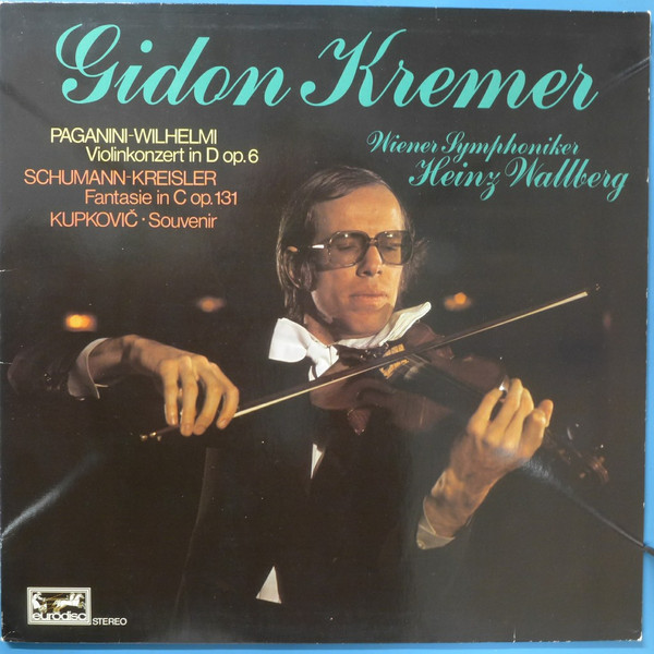 Cover Paganini*, Schumann*, Kupovic*, Gidon Kremer - Gidon Kremer (LP) Schallplatten Ankauf
