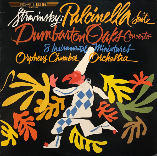 Cover Stravinsky*, Orpheus Chamber Orchestra - Pulcinella Suite | Dumbarton Oaks | 8 Instrumental Miniatures (LP) Schallplatten Ankauf