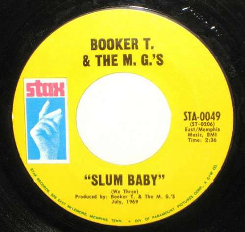 Bild Booker T. & The M. G.'s* - Slum Baby / Meditation (7, Single, Styrene) Schallplatten Ankauf