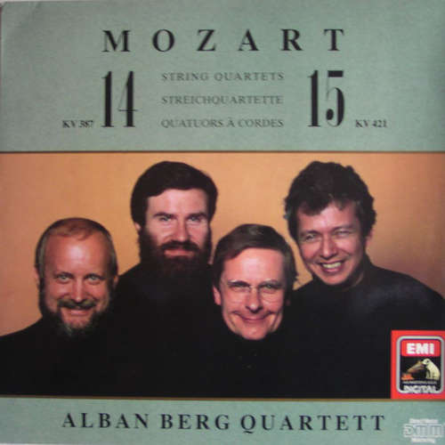 Cover Mozart*, Alban Berg Quartett - String Quartets No. 14, KV 387 & No. 15, KV 421 (LP) Schallplatten Ankauf
