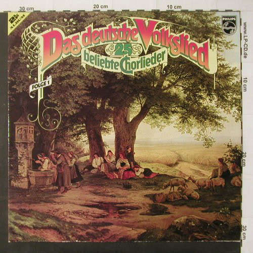 Cover Various - Das Deutsche Volkslied - Folge 1 (2xLP, Comp, Gat) Schallplatten Ankauf