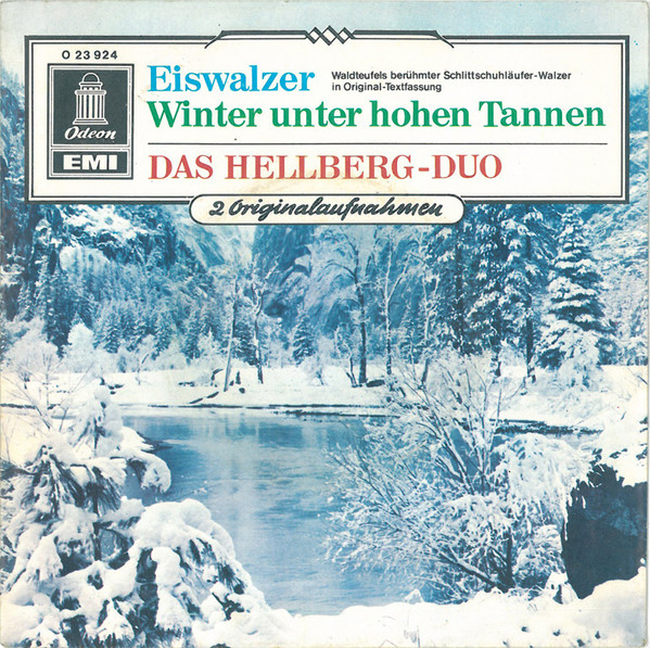 Bild Das Hellberg-Duo - Eiswalzer / Winter Unter Hohen Tannen (7, Single) Schallplatten Ankauf