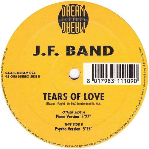 Cover Tears Of Love Schallplatten Ankauf