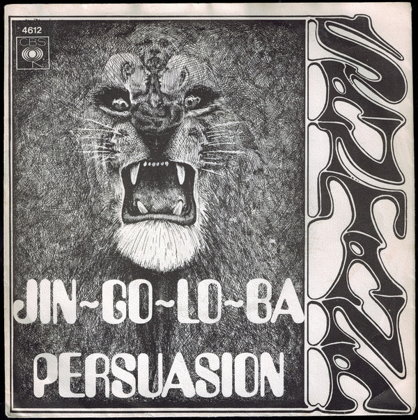 Cover Santana - Jin-Go-Lo-Ba / Persuasion (7, Single, RE) Schallplatten Ankauf