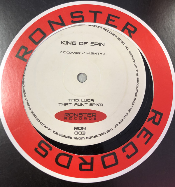 Cover King Of Spin - Luca / Aunt Spika (12) Schallplatten Ankauf
